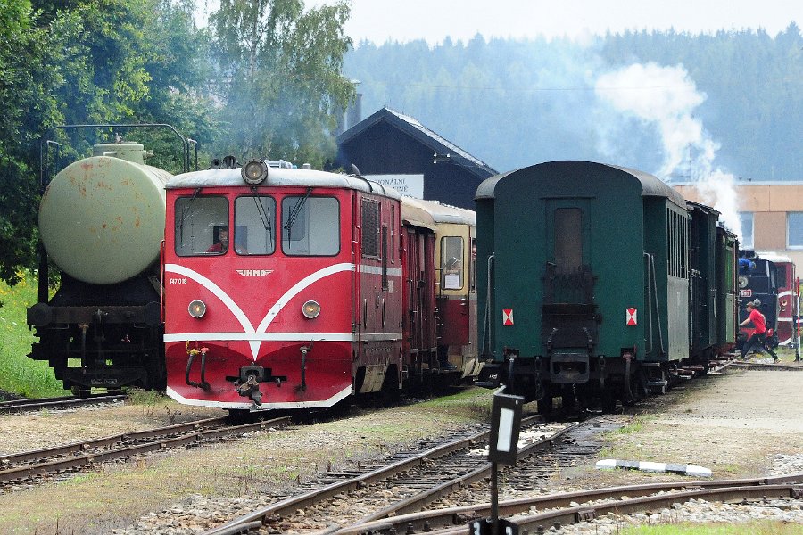 2020.07.19 JHMD T47.018 und T47.005 Jindřichův Hradec - Nová Bystřice (4)